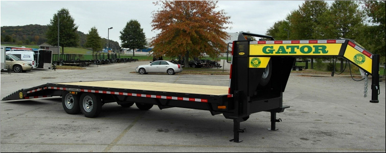 Gooseneck flat bed trailer for sale14k  Sumner County, Tennessee